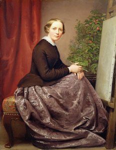 सेल्फ पोर्ट्रेट, 1855