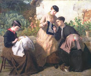 एक मानदंड फीता कारख़ाना, c.1869