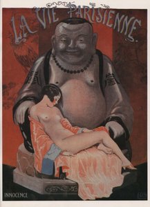 मासूमियत। ला वी पेरिसियन मैगज़ीन कवर, 1925