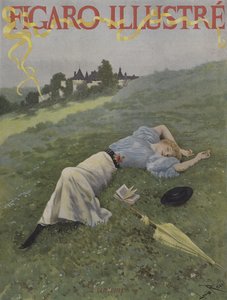 वसंत (स्प्रिंग)। द इलस्ट्रेटेड फिगर का आवरण, मई 1896