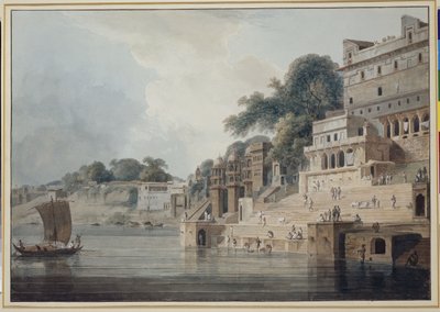 दासस्वमेध घाट, बनारस द्वारा थॉमस डेनिएल